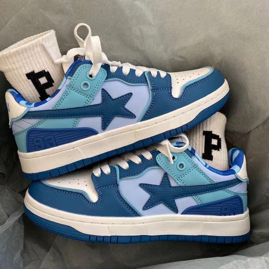 Y2K Era Shoes Blue