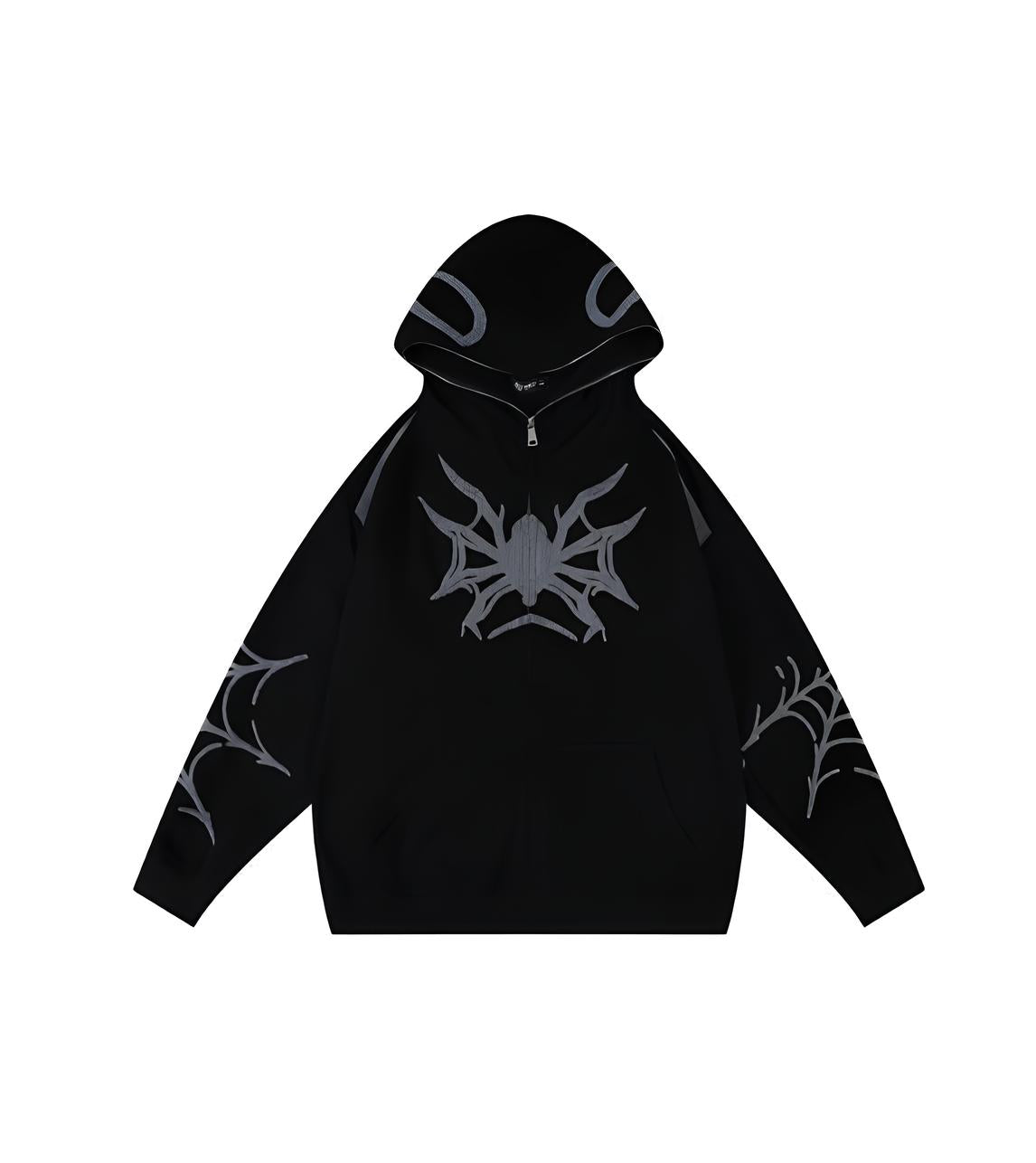 Y2K Spider Zip Hoodie (2 Colors)