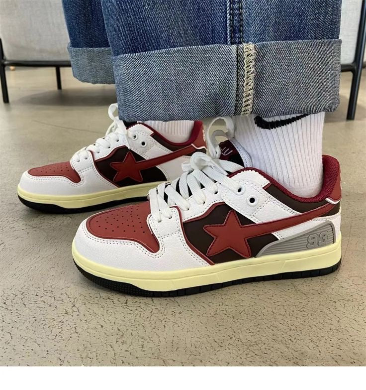 Y2K Era Shoes Red