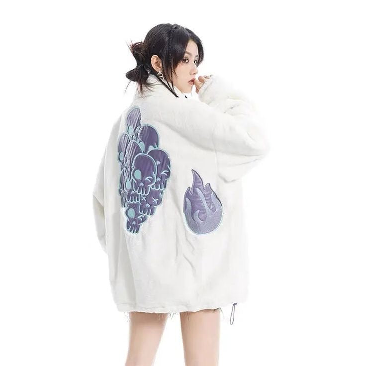 Skull Patch Jacket (2 Colors)